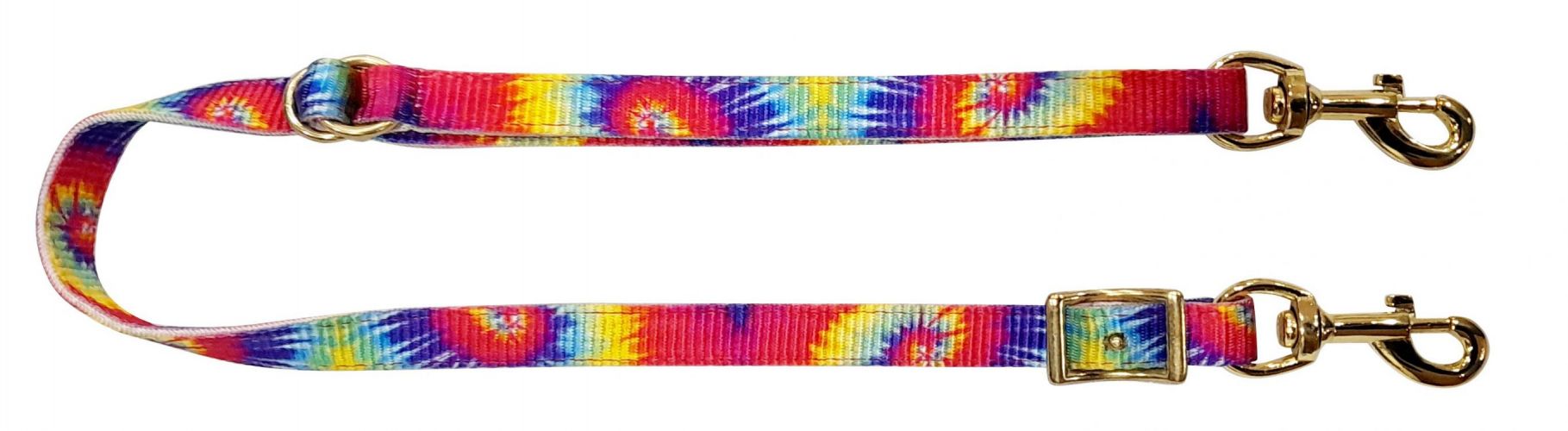 Showman Tie Dye nylon easy adjust tie down strap