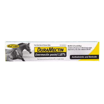 Durvet DuraMectin (Ivermectin) 1.87% Paste – 6.08g Tube