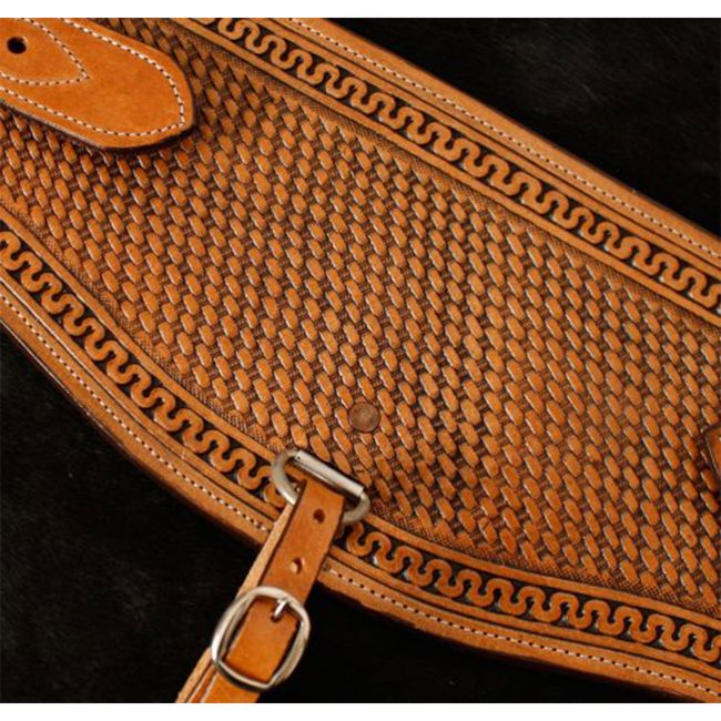 Showman Heavy Duty 7" Leather Back Rigging #2