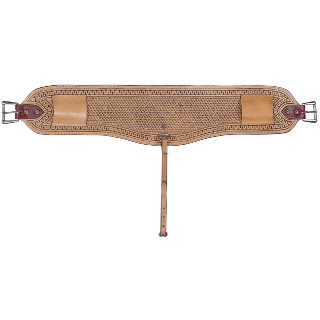 Showman Heavy Duty Leather Back Rigging - 7" #2