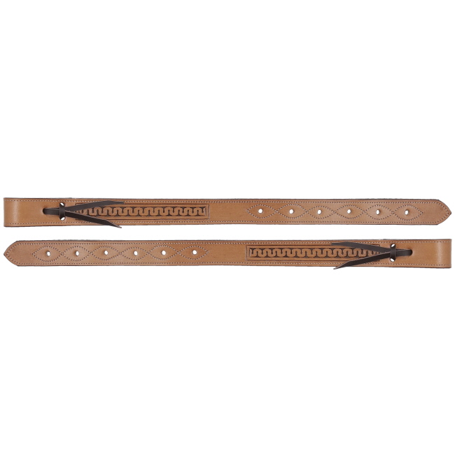 Showman Heavy Duty Leather Back Rigging - 7" #3