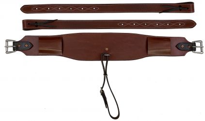 Showman Pony Western Back Cinch 1.75" Wide with Roller Buckles