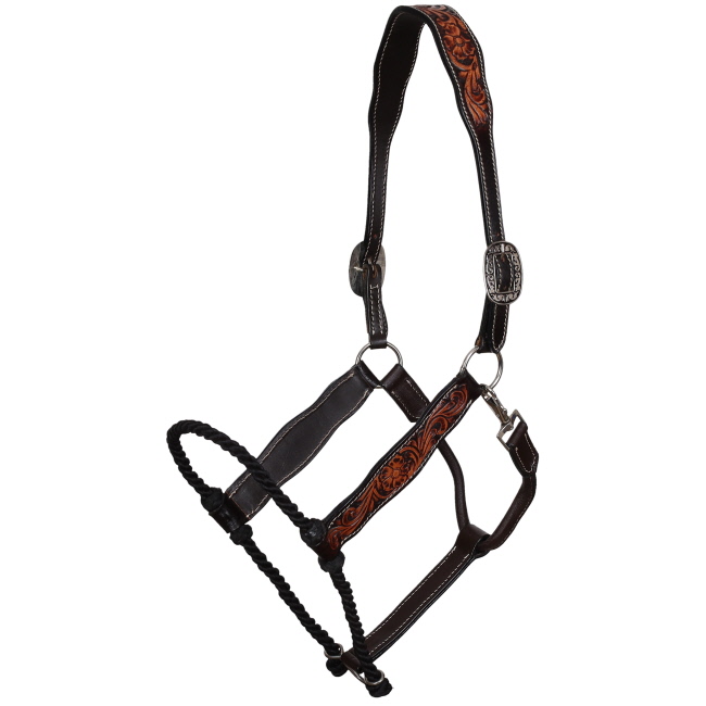 Showman Poppy Hybrid Leather Halter