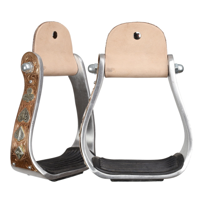 Showman Gambler Aluminum Stirrups