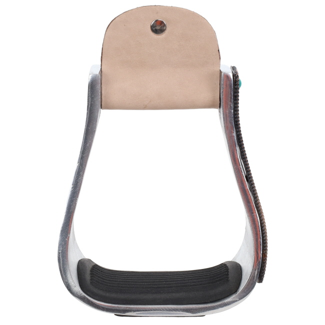 Showman Bronze Gambler Aluminum Stirrup #2