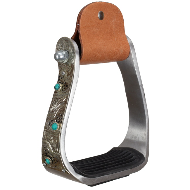 Showman Heartland Cowgirl Aluminum Stirrups #2