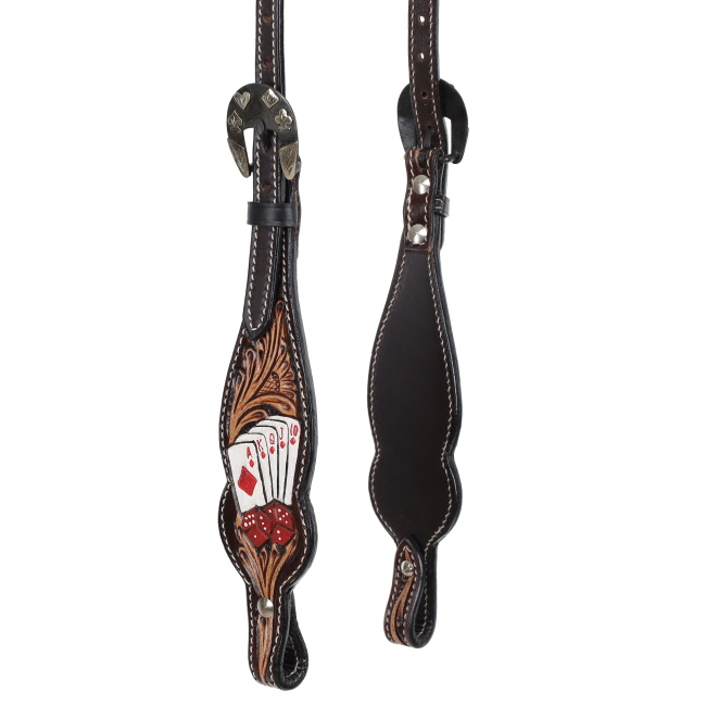 Showman Diamond Flush One Ear Headstall #3