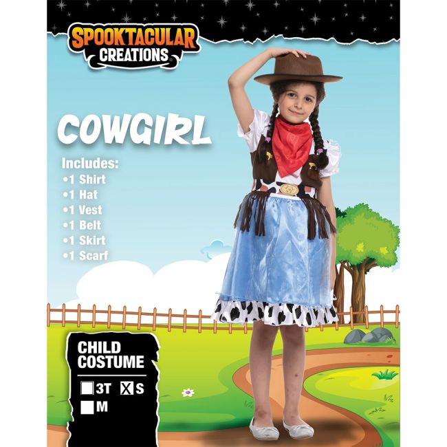 Spooktacular Creations Cowgirl Costume - Small #6
