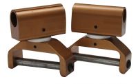 Showman Copper Colored Aluminum Stirrup Turners