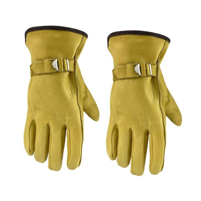 Master Rancher Grain Cowhide Leather Riding Gloves #3