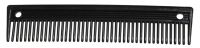 Mane comb. Plastic mane comb measures 2" wide and 9" long