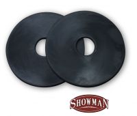 Showman 3.5" rubber bit guards. Sold in pairs
