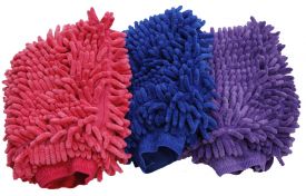 Showman micro fiber grooming mitt