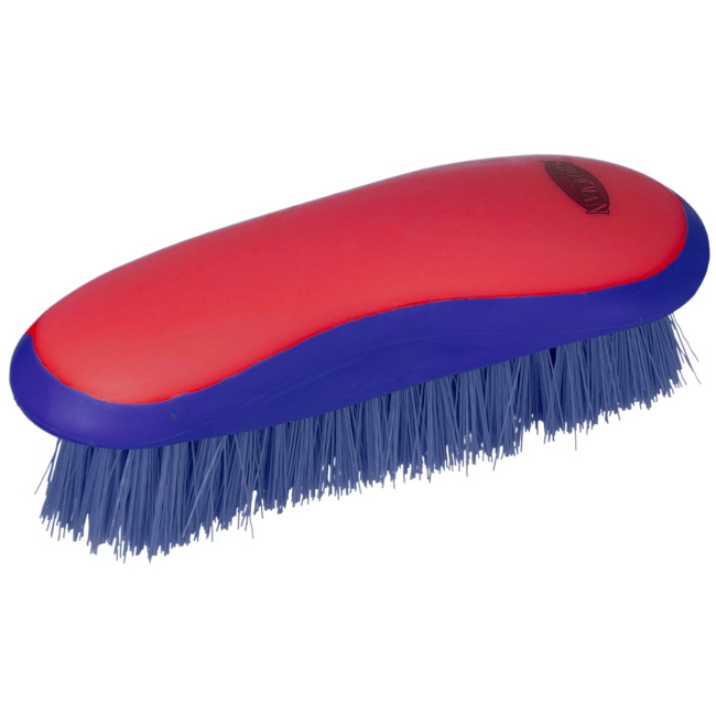 Showman soft grip dandy grooming brush #2