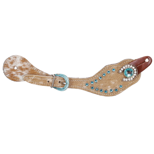 Showman Ladie's Glittering Grit Spur Strap #2