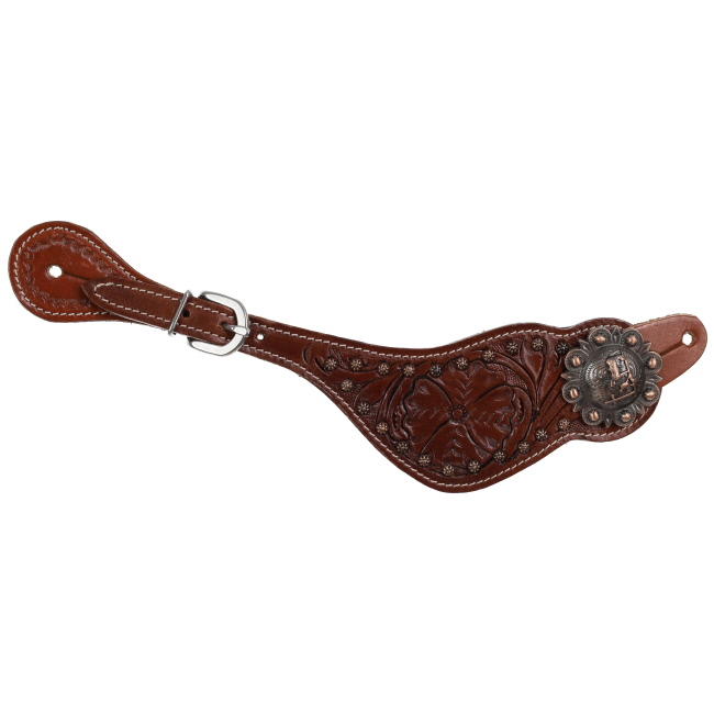 Showman Men's Dogwood Faith Spur Strap #2