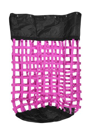 XL Solid Bottom Slow Feed Hay Bag with Draw String Top Closure #5