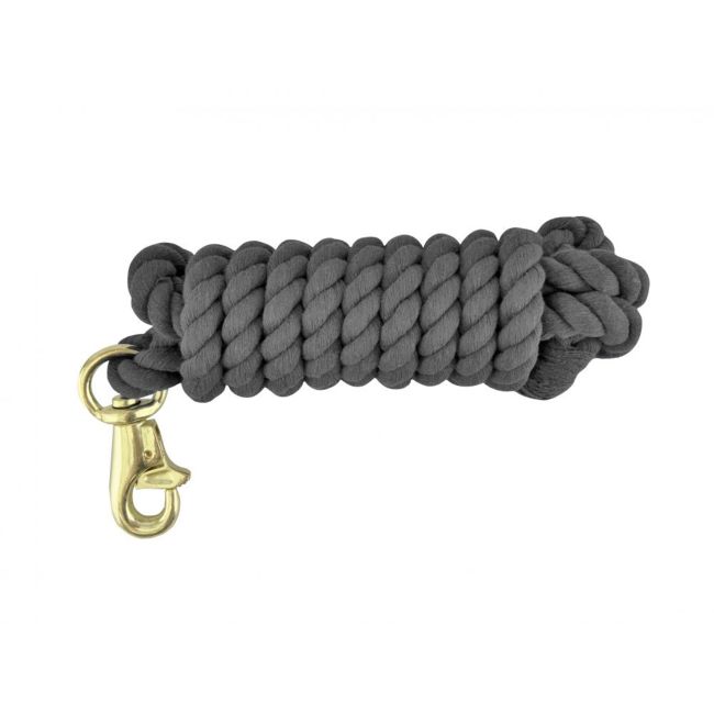 10' Cotton Lead with Brass Plated Trigger Bull Snap #2