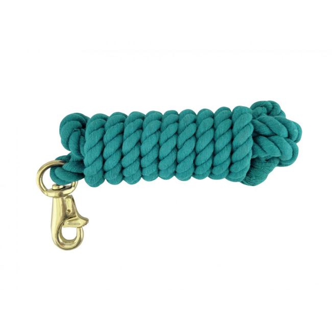 10' Cotton Lead with Brass Plated Trigger Bull Snap #6