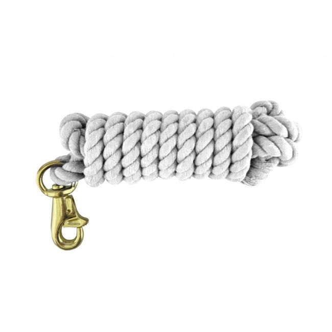 10' Cotton Lead with Brass Plated Trigger Bull Snap #7