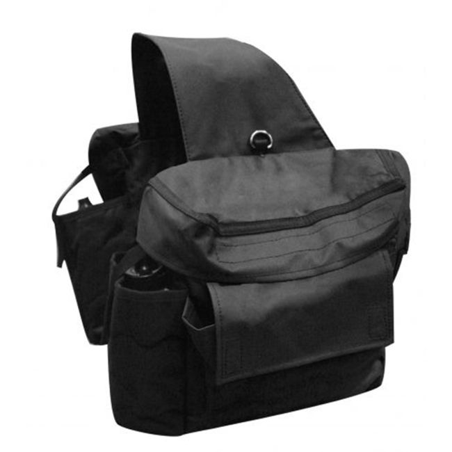 Showman Insulated Cordura Saddle Bag with Water Bottles #2