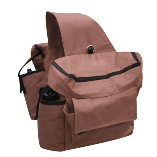 Showman Insulated Cordura Saddle Bag with Water Bottles #4