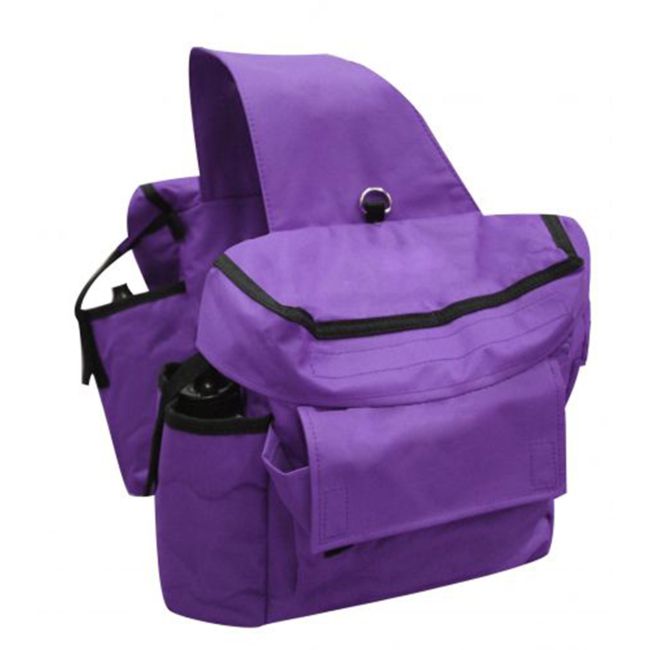 Showman Insulated Cordura Saddle Bag with Water Bottles #5