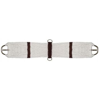 Showman Brown and Cream String Girth