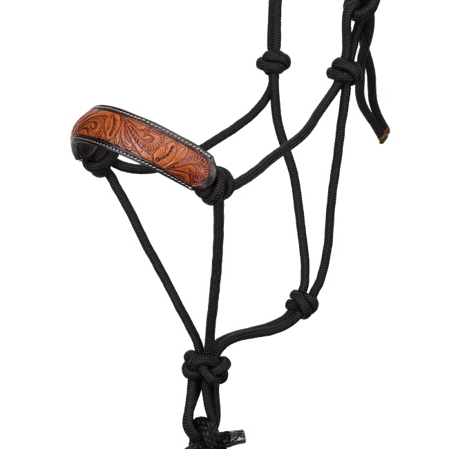 Showman Desert Ivy Cowboy Knot Halter with Lead #2