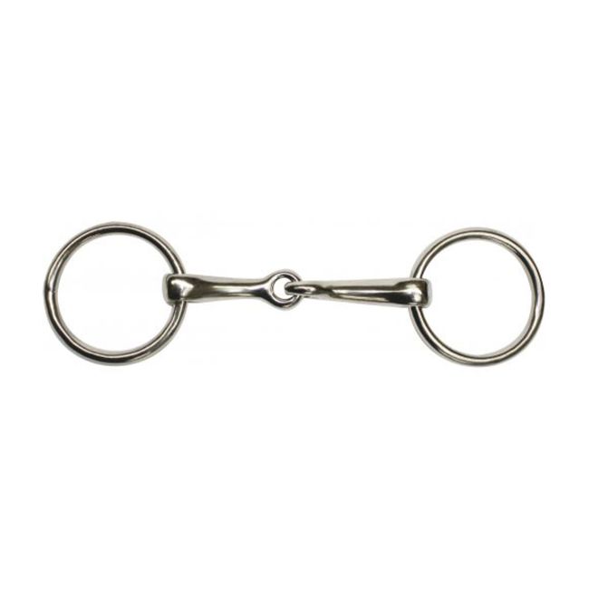 Showman Mini&#47;Pony O-Ring Snaffle Bit
