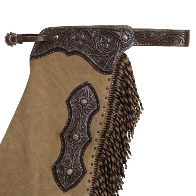 Showman Frontier Tan Chinks #2