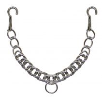 12" Stainless steel English chain with hooks