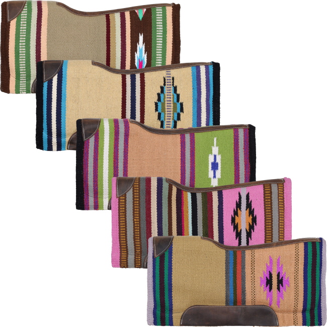 Showman 34" x 36" Contoured Saddle Pad with Memory Felt Bottom