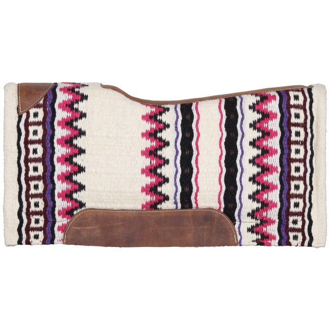 Showman 34" x 36" Contoured Saddle Pad with Memory Felt Bottom - Southwest #3