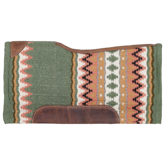 Showman 34" x 36" Contoured Saddle Pad with Memory Felt Bottom - Southwest #4