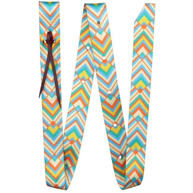 Showman Southwest Breeze Nylon Tie Strap & Off Billet Set #3