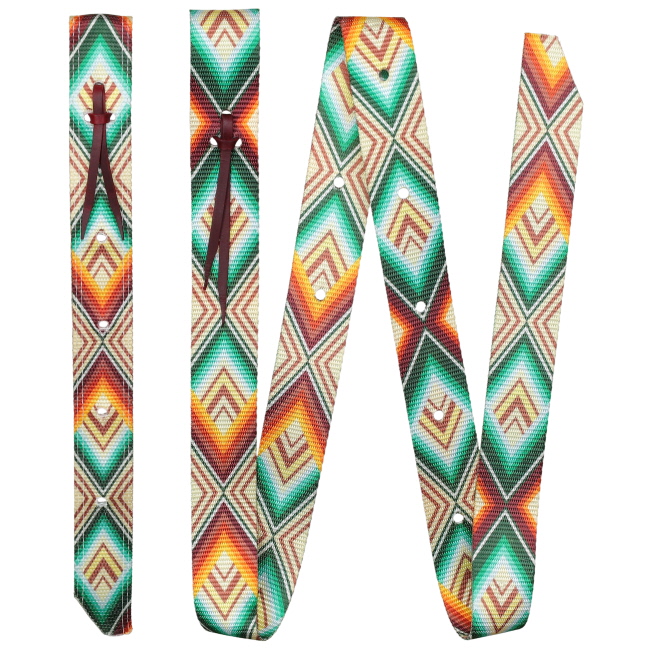 Showman Canyon Sunrise Nylon Tie Strap & Off Billet Set