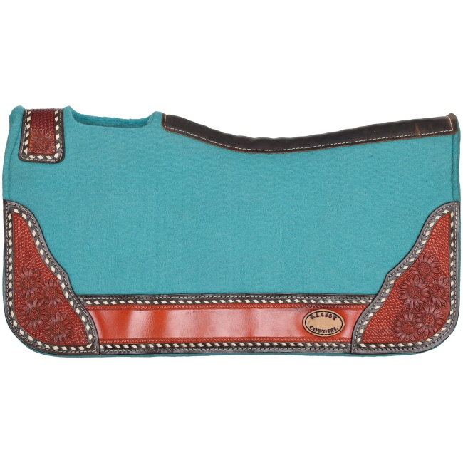 Klassy Cowgirl 28" x 30" Felt Saddle Pad #3