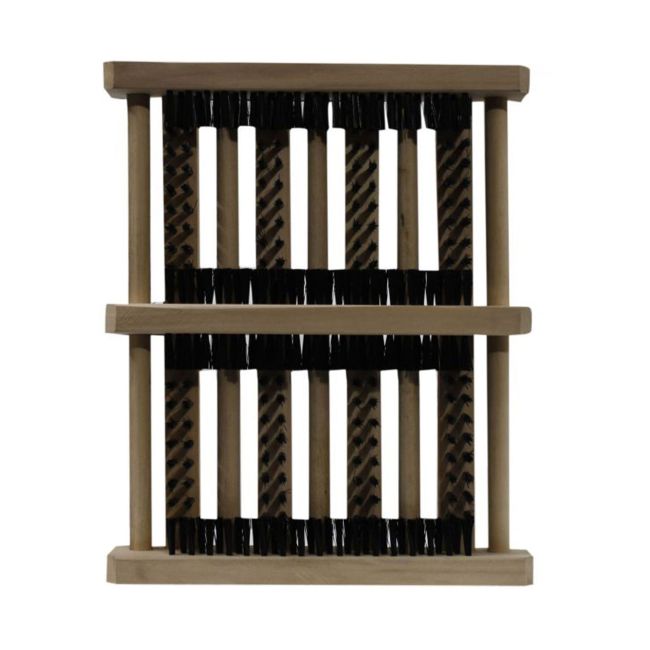 Wood & Bristle Boot Cleaner