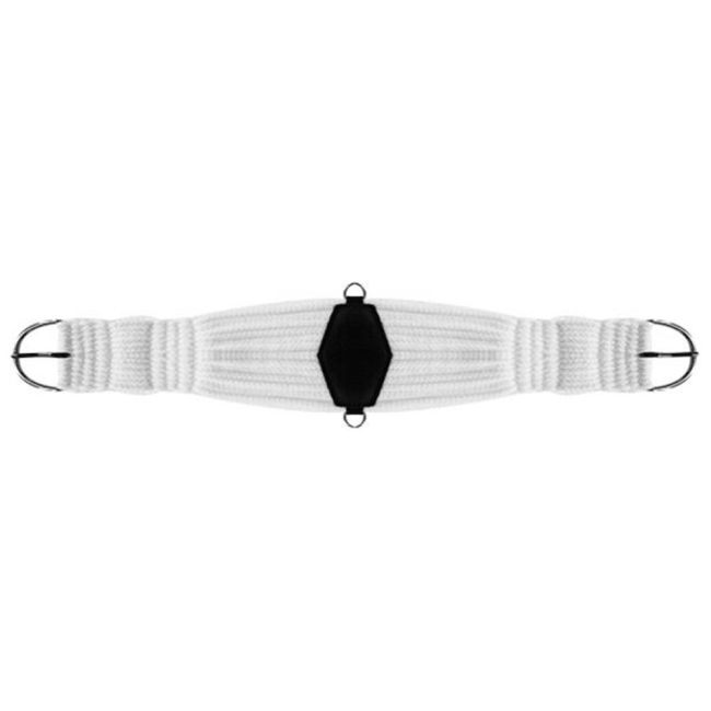 Showman roper style string girth comes with diamond in center