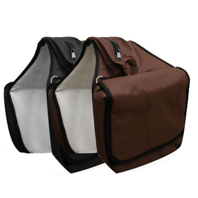 Heavy Duty Deluxe Insulated Cordura Saddle Bag