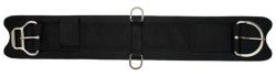 Showman felt girth with neoprene center and double roller buckles