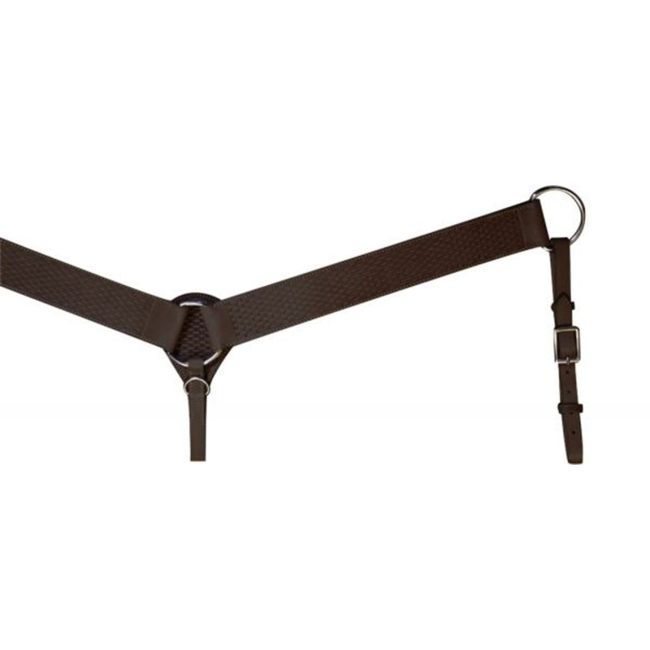Showman Basket Tooled Traditional Breastcollar #3