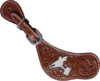 Showman Ladies Barrel Racer Spur Straps