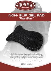 Showman Rear Riser Non-Slip Gel Pad