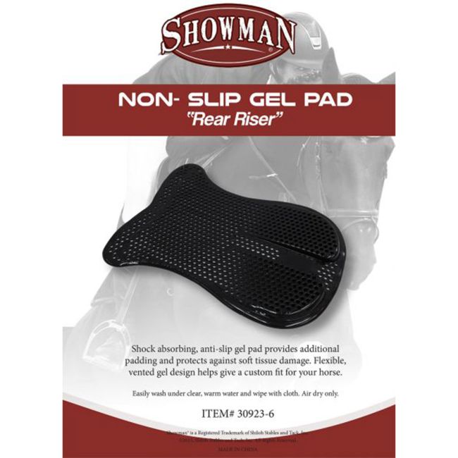 Showman Rear Riser Non-Slip Gel Pad