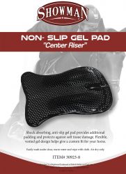 Showman Center Riser Non-Slip Gel Pad