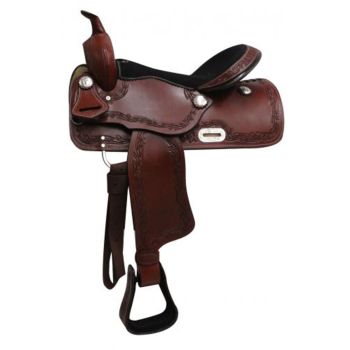 Cheyenne Ridge Economy Style Western Saddle - 16 Inch