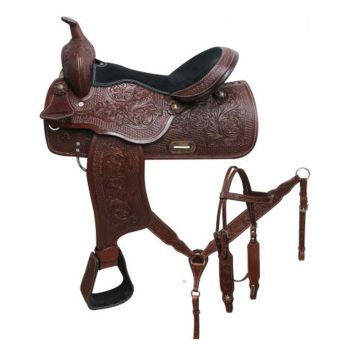 Magnolia Economy Pleasure Style Saddle Set - 16 Inch