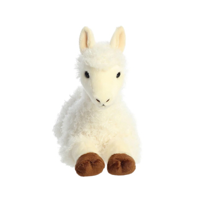 Aurora Grand Flopsie - 16.5" Lucille Llama Plush #2